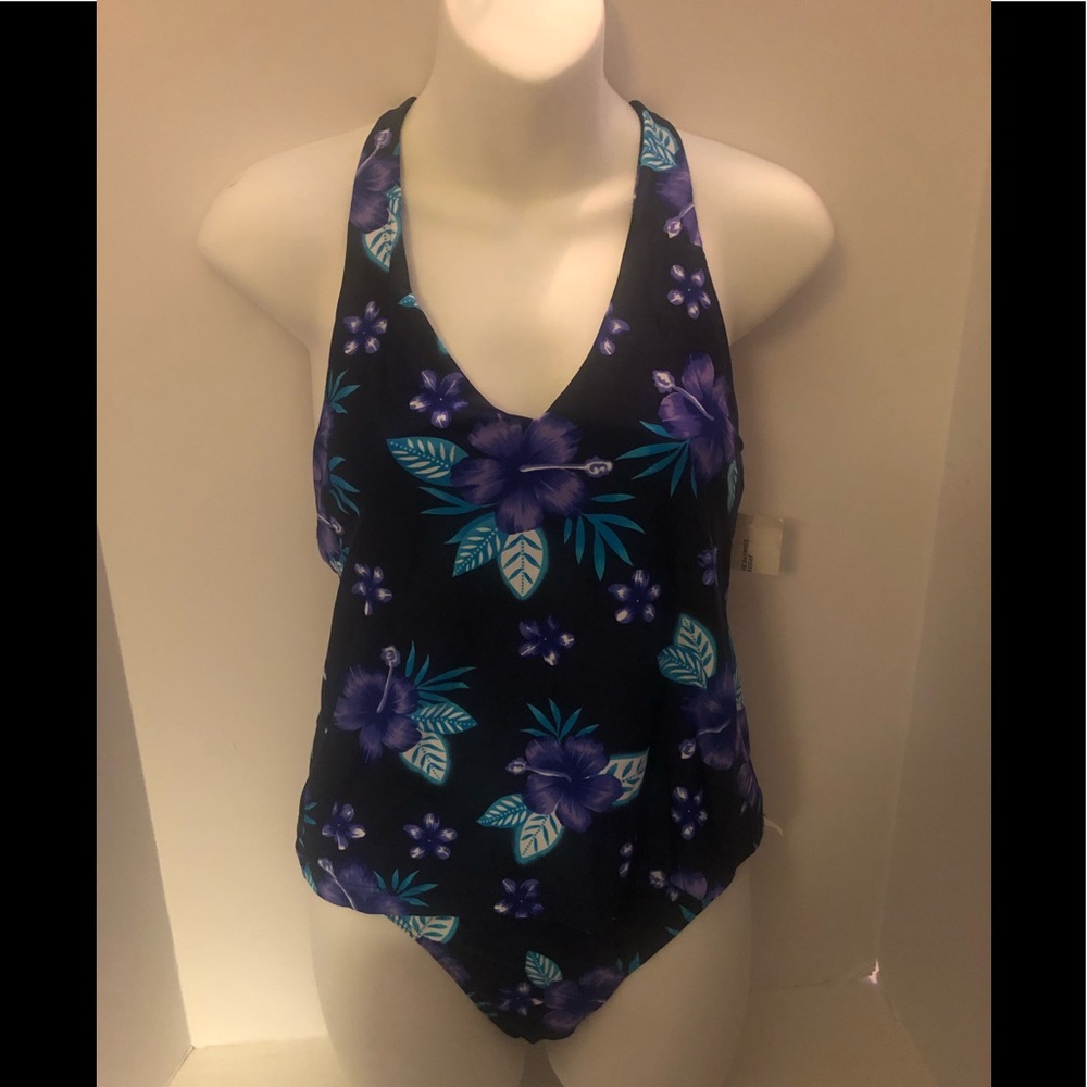 NWT Women’s Zazou Tankini Swimsuit Bathing Suit 12